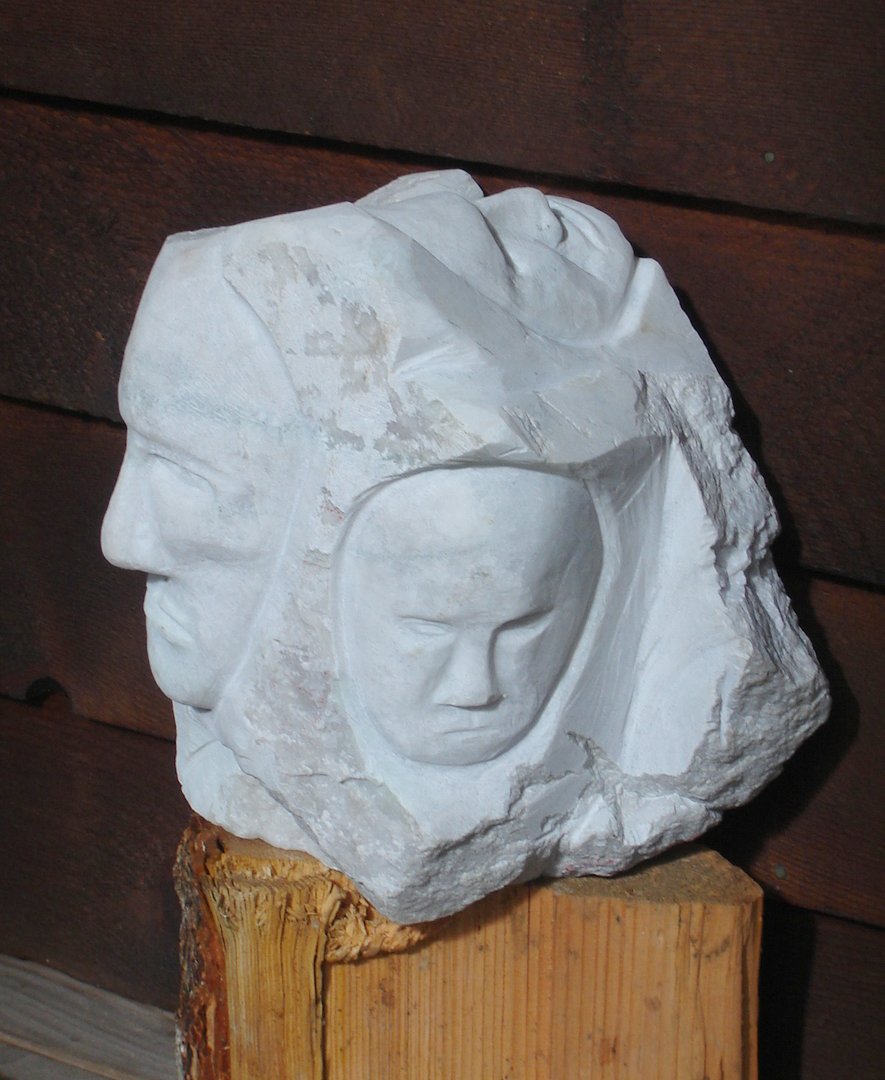 'Three Faces', Dolomite, 2011 Dirk Van Der Minne