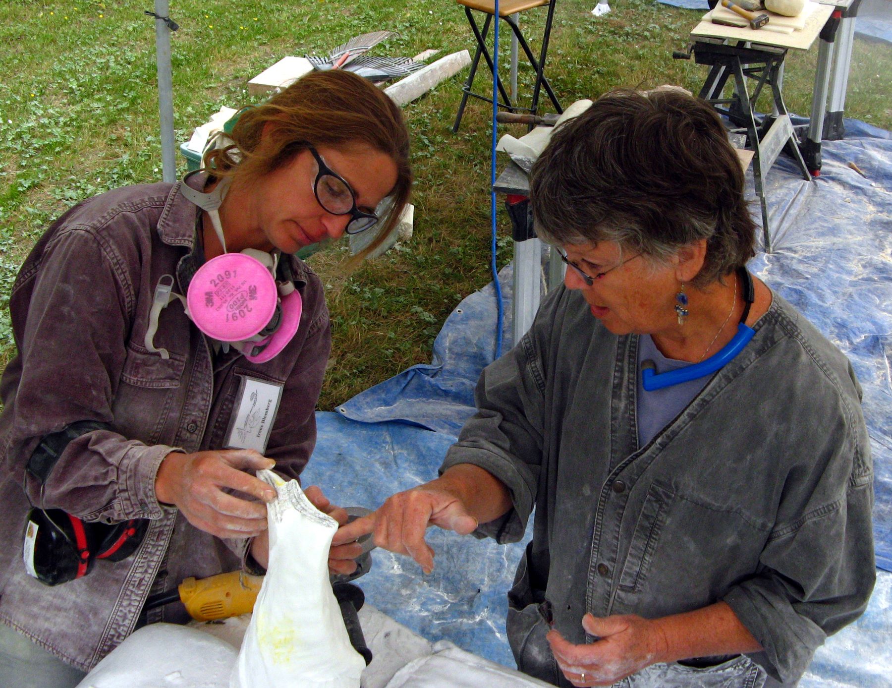 Irene Blomberg and Tamara Buchanan