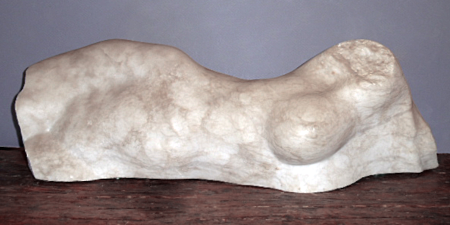 David Edwards "Reclining Torso" Alabaster, 197