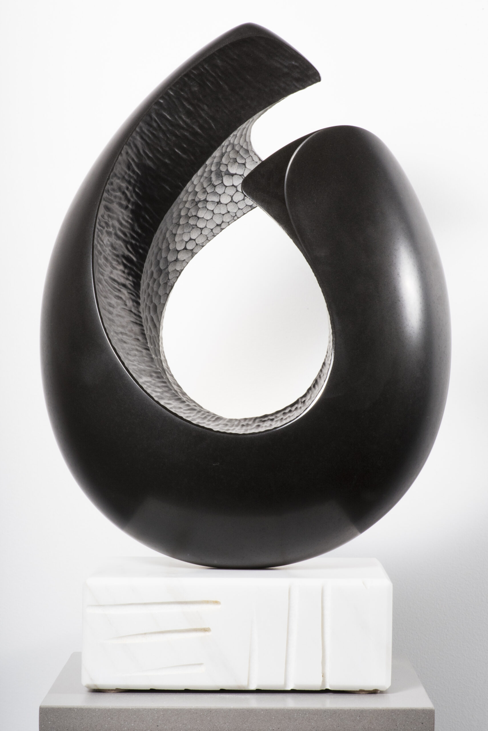 A Feeling Within 2020 Basalt, Marble 29"x17"x13" Jeremy Kester