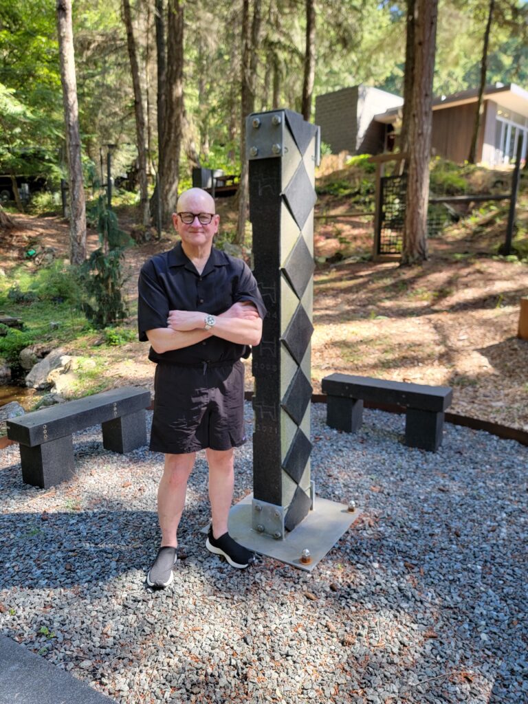 Michael Yeaman and his family monument