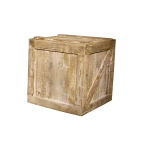 wooden crate